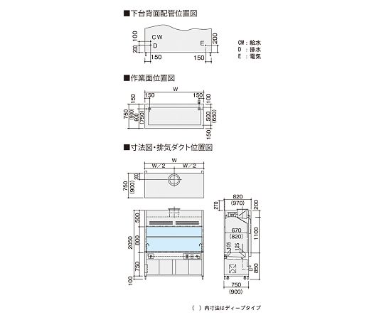 3-5860-01 エッチングチャンバー １槽タイプ ＰＶＣ スタンダード