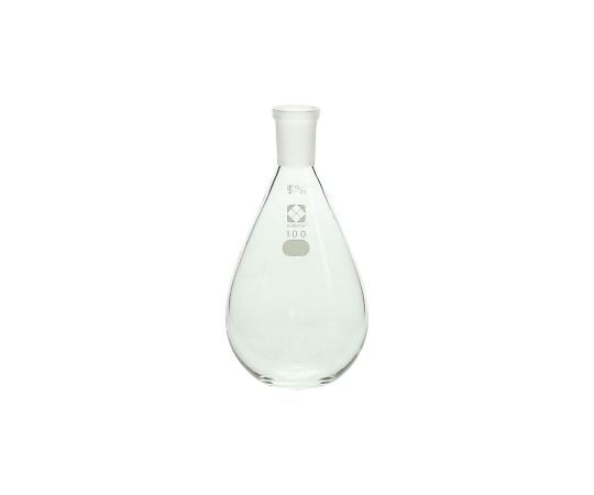 柴田科学3-5911-02共通平底なす形フラスコ15/25100mL【1個】(as1-3-5911-02)