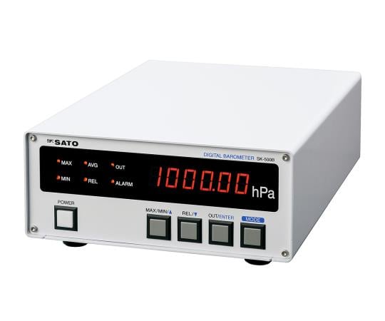 3-5915-01 デジタル高精度気圧計 SK-500B