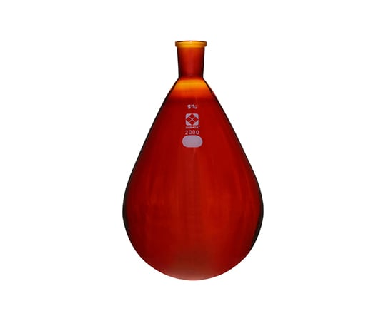 柴田科学3-5922-09共通すり合わせなす形フラスコ(茶褐色)29/422000mL【1個】(as1-3-5922-09)