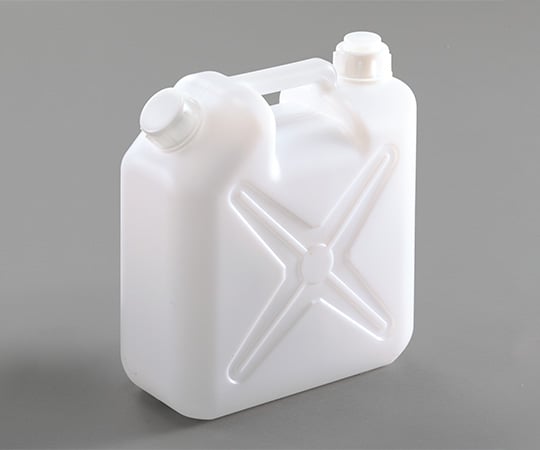 3-5939-02ポリタンク10L廃液缶ふたつ口【1個】(as1-3-5939-02)