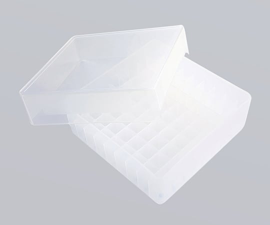 アズワン3-5987-01ストレージボックスHS120034透明130×130×47mm81本収納【1袋(5個入)】(as1-3-5987-01)