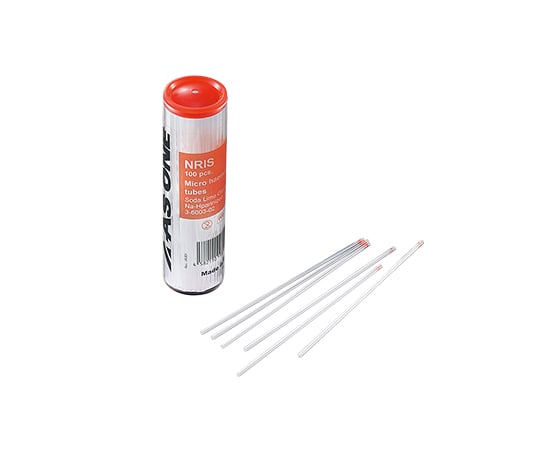 アズワン3-6003-02ヘマトクリットチューブヘパリン処理７５ｍｍ１００本／筒×１０筒入【1箱(100本×10箱入)】(as1-3-6003-02)