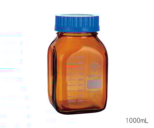 SIMAX3-6005-02広口メディウム瓶遮光1000mL【1個】(as1-3-6005-02)