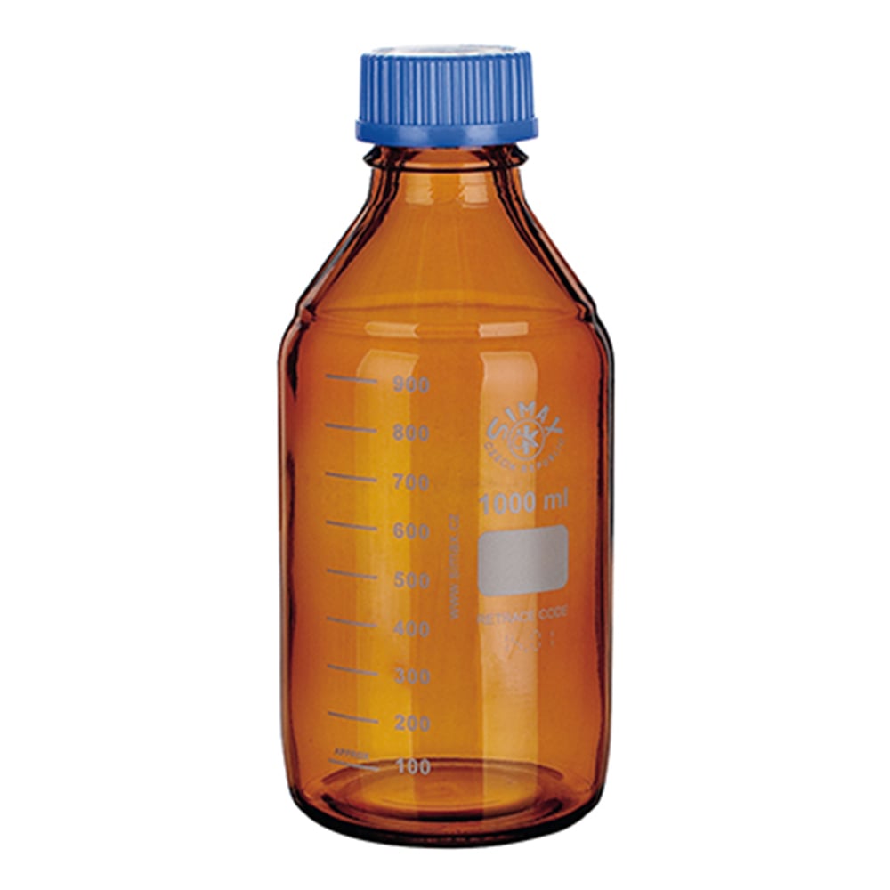 3-6006-04 ネジ口メディウム瓶 （遮光） 1000mL 2070H/1000 【AXEL】 アズワン