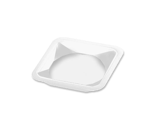 3-6027-03ウェニングボート140×140×22mm非帯電白500枚入【1袋(500枚入)】(as1-3-6027-03)