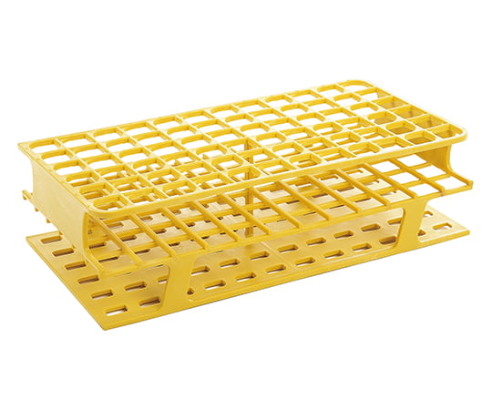 3-6029-10一体成型試験管立て黄16φmm【1個】(as1-3-6029-10)