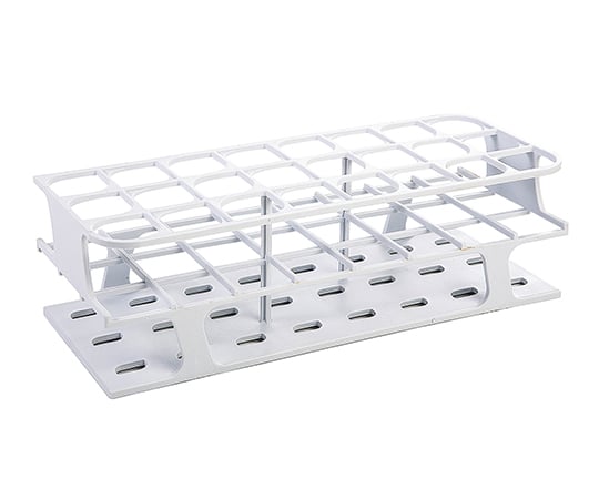 3-6029-13一体成型試験管立て白30φmm【1個】(as1-3-6029-13)