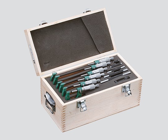 【校正対応】新潟精機(SK)3-6040-01外側マイクロメータセットMC105-150ST【1個】(as1-3-6040-01)