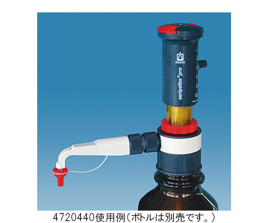3-6062-02 ボトルディスペンサー Seripettor 容量2.5～25mL 目盛0.5mL