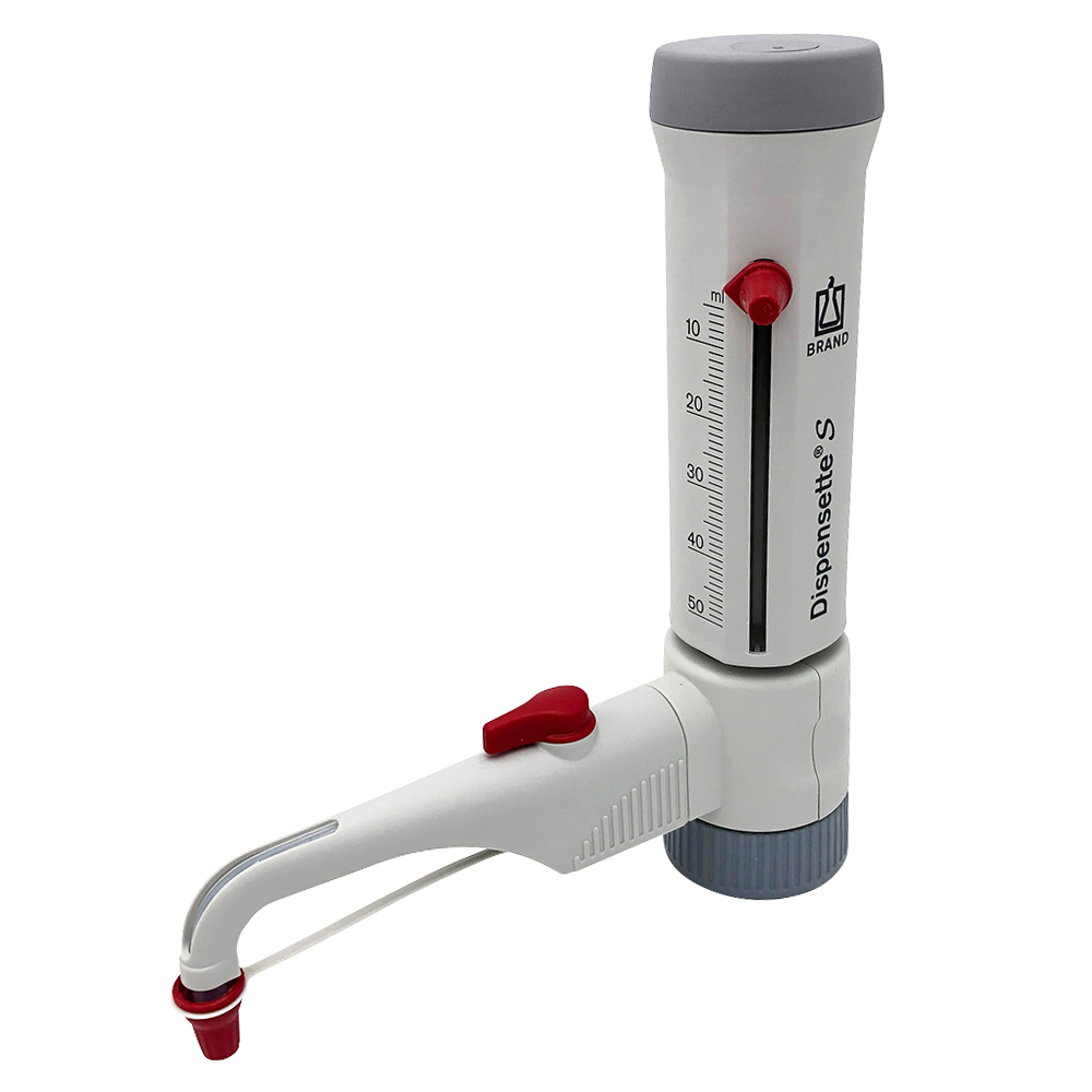 ボトルトップディスペンサー Dispensette(R) S アナログ 2.5〜25mL BRAND aso 3-6063-05 医療・研究用機器