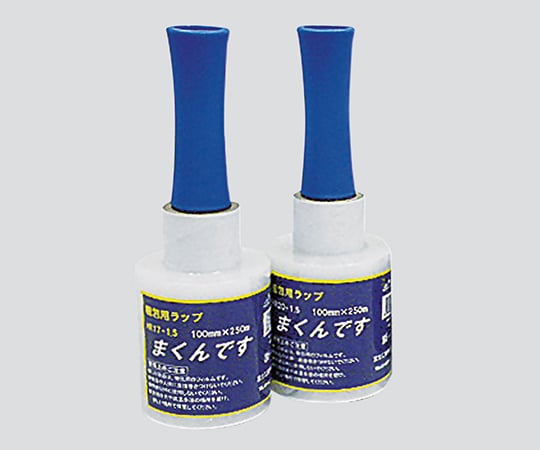 3-6104-01ミニストレッチフィルム(ディスペンサー付き)【1個】(as1-3-6104-01)