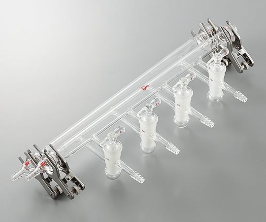 3-6168-02ガス置換真空マニフォールドフランジ接続タイプ【1個】(as1-3-6168-02)