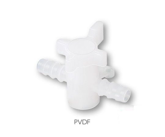 3-6217-022方コック(適合チューブ内径φ7～9mm)【1個】(as1-3-6217-02)