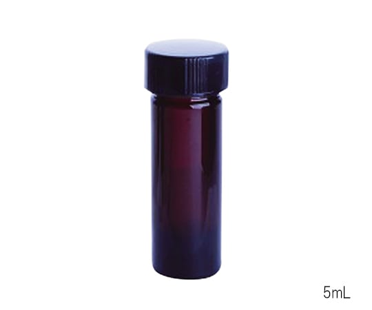 WHEATON3-6289-04遮光ミニバイアルソリッドキャップ5mL【1箱(12本入)】(as1-3-6289-04)