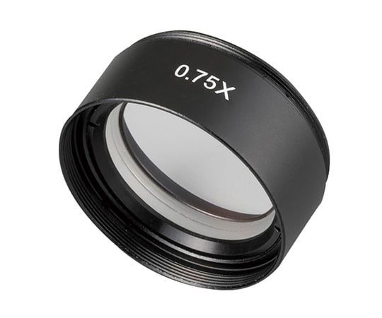 実体顕微鏡用オプションレンズ　0.75× AXLS-0.75X