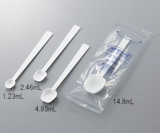 【滅菌】3-6360-01滅菌サンプリングスプーン1.23mL【1箱(200個入)】(as1-3-6360-01)