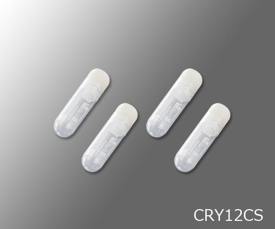 3-6378-03 クライオバイアル 内ねじキャップ 2ml 丸底 CRY12CS