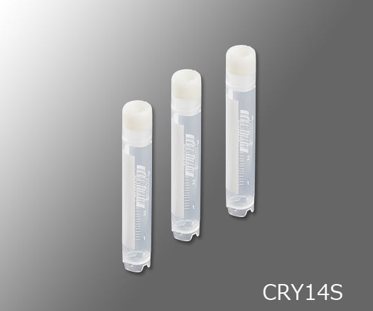 3-6378-05 クライオバイアル 内ねじキャップ 4ml 自立式 CRY14S