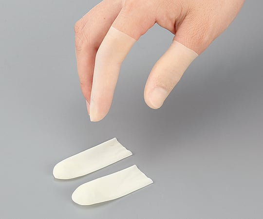 【サンプル】アズワン3-6387-01ノンパウダー指サックM1440個入【1袋(1440個入)】(as1-3-6387-01)