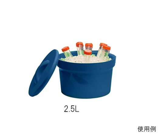 アズワン3-6391-01アイスバケツMagicTouch2(TM)容量2.5Lブルー【1個】(as1-3-6391-01)