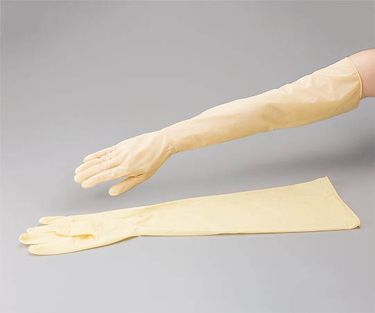 long latex gloves