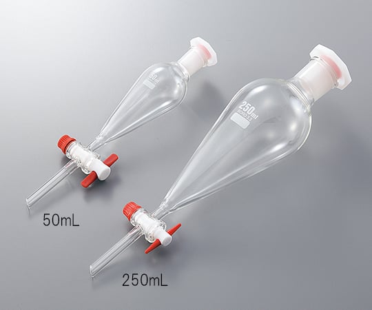 3-6456-05分液ロート樹脂栓付き1000mL【1個】(as1-3-6456-05)