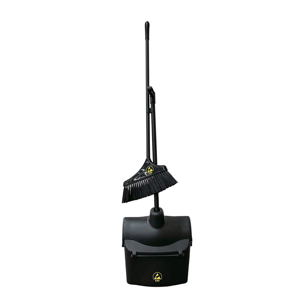 おはぎ(引き取り限定) 3-6461-21 帯電防止ホウキ・ちり取りセット E242-10-A1 【AXEL