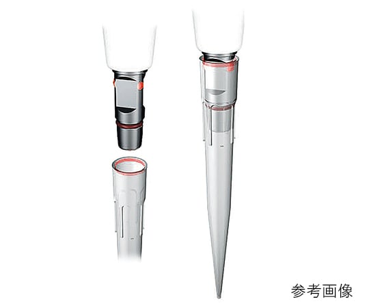 INTEGRA3-6477-02VIAFLOⅡ・VOYAGERⅡ電動ピペット専用チップGRIPTIPS1250μL未滅菌・フィルター無し詰め替え【1箱(96本×5ラック入)】(as1-3-6477-02)