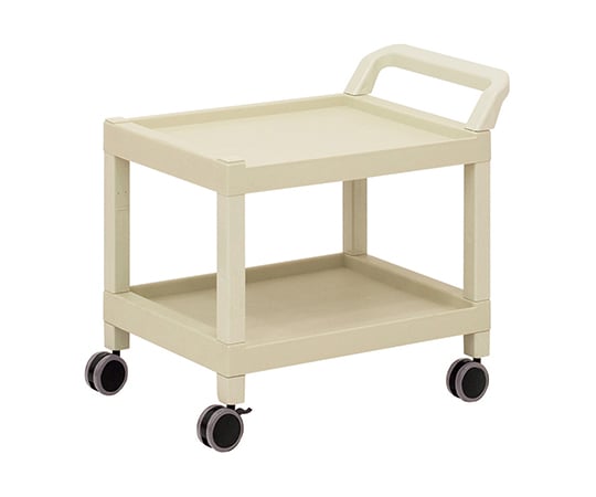 【組立】アズワン3-6498-01モバイルカート（角柱タイプ）2段690×435×620【1個】(as1-3-6498-01)