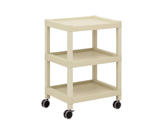 【組立】アズワン3-6498-03モバイルカート（角柱タイプ）3段675×435×850【1個】(as1-3-6498-03)
