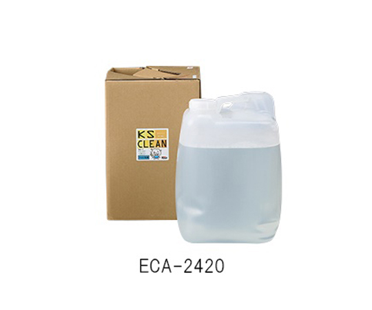 3-6591-04 液体洗浄剤(KS CLEAN) アルカリ性 20L ECA-2420