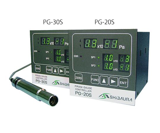 3-660-01 ピラニ真空計 AC100V・測定管付 PG-20S