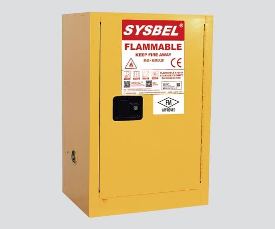 アズワン3-6605-02耐火キャビネットセルフクローズ式５９０×４６０×８９０【1個】(as1-3-6605-02)