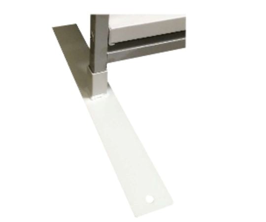 折りたたみ式スチールラック（ワンタッチタイプ）　専用安定ベース　2個入