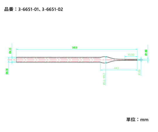 プラパスツールピペット 145mm バルク梱包 1箱（25個×20袋入） P145-B