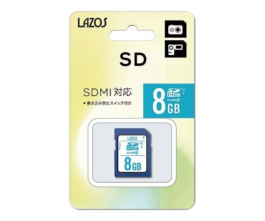 3-667-23 SDメモリーカード 8GB L-8SDH10-U1