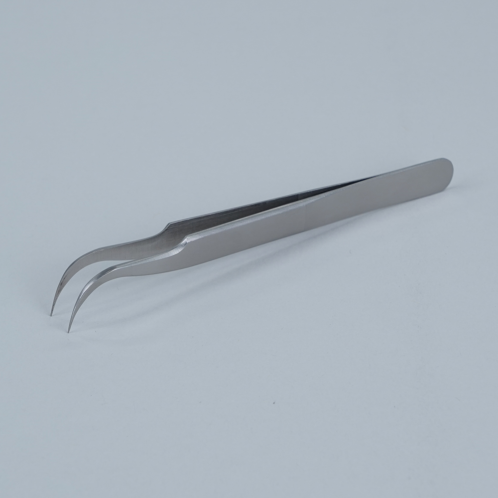 ステンレスピンセット　全長　116mm　先端サイズ　33mm