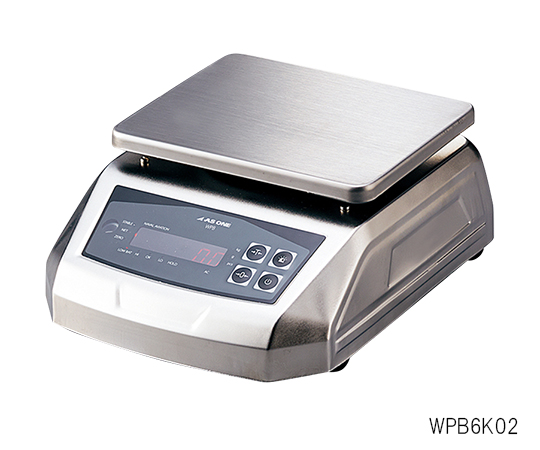 【校正対応】アズワン3-6685-03防塵防水電子天秤(IP68規格準拠)15000g【1個】(as1-3-6685-03)