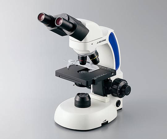 3-6689-01 LEDプランレンズ生物顕微鏡 双眼 40～1000× LRM18B