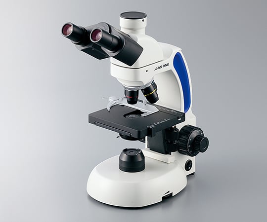 3-6689-02 LEDプランレンズ生物顕微鏡 三眼 40～1000× LRM18T