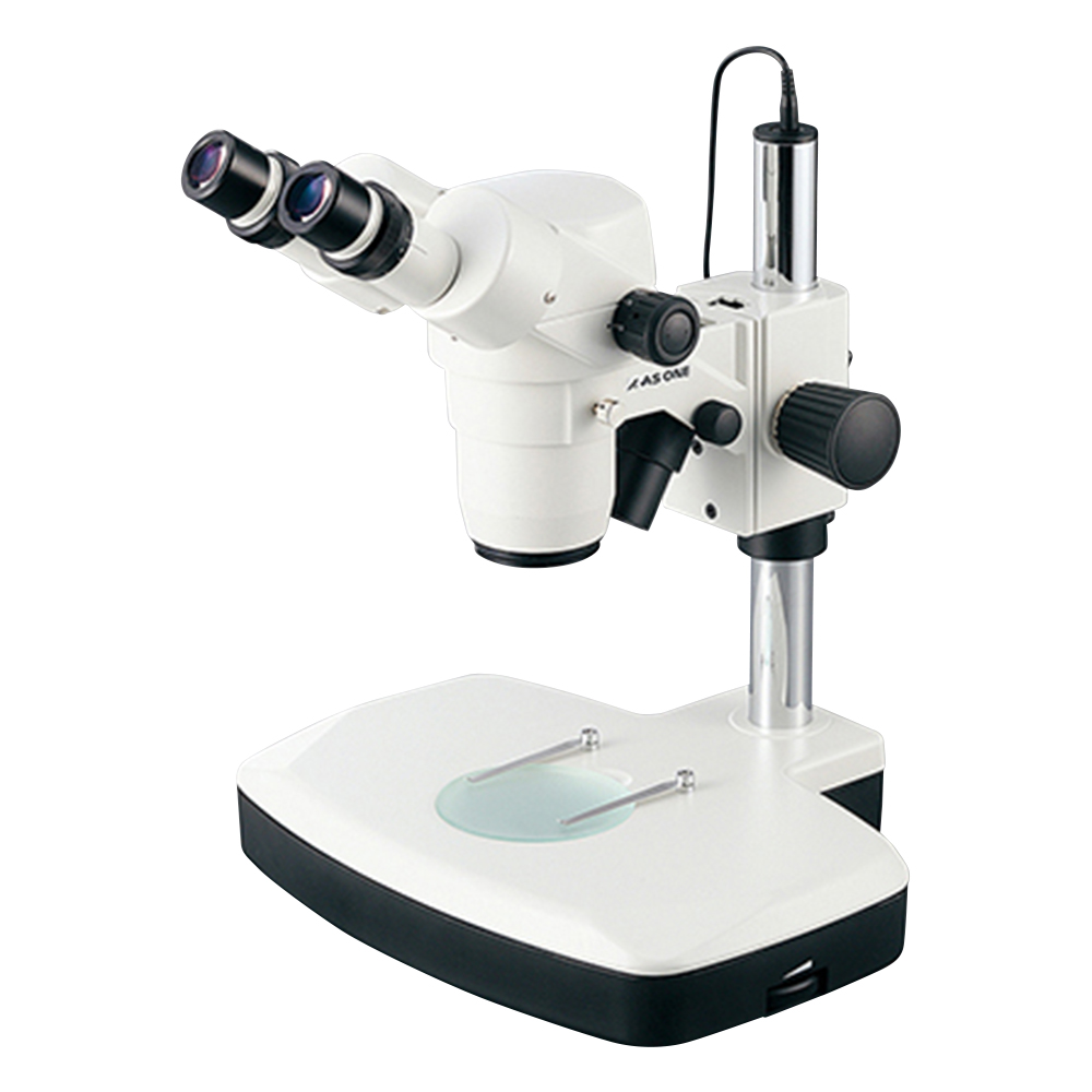 3-6690-01 LEDズーム実体顕微鏡 双眼 7.5～50× SZM223B 【AXEL】 アズワン
