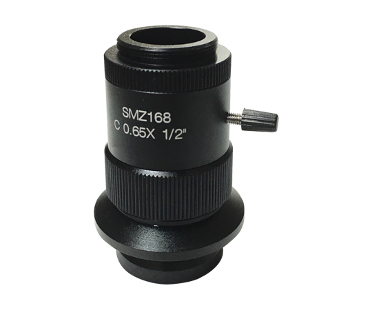 3-6690-14 LEDズーム実体顕微鏡用 Cマウントアダプタ 2/3” SCM065X