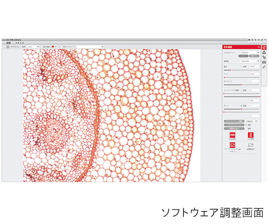 3-6691-01-62 顕微鏡用高速通信デジタルカメラ レンタル15日 PCM300