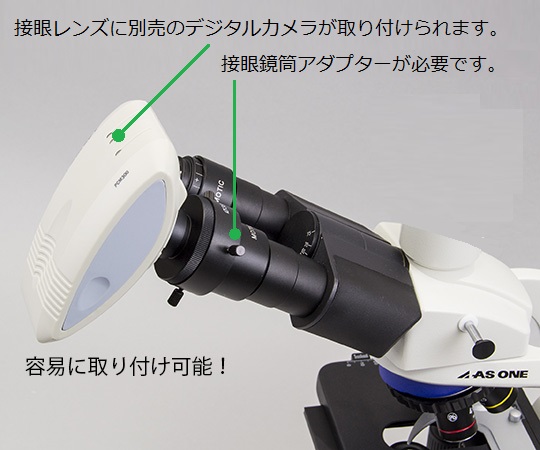 LED Plan Lens Biological Microscope Binocular 40～1000×_3-6689-01 - Team  Medical & Scientific Sdn Bhd