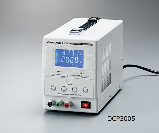 ［取扱停止］高性能直流安定化電源 出力電圧0～30V 出力電流0～5A　校正証明書付　DCP3005