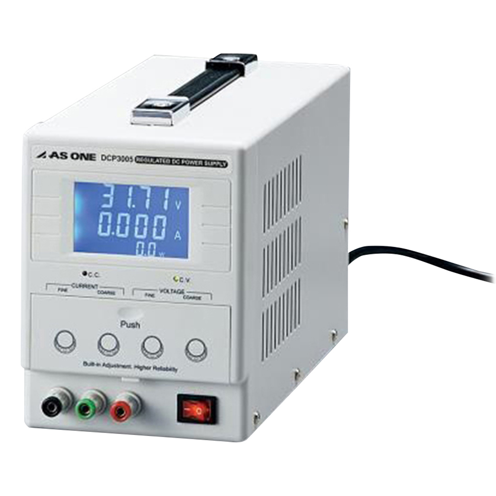 3-6697-02-89 高性能直流安定化電源 出力電圧0～30V 出力電流0～5A DCP3005 【AXEL】 アズワン