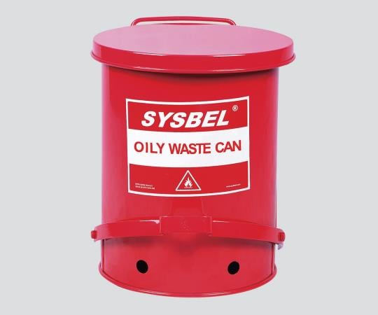 3-6737-04耐火ゴミ箱φ470×600mm【1個】(as1-3-6737-04)