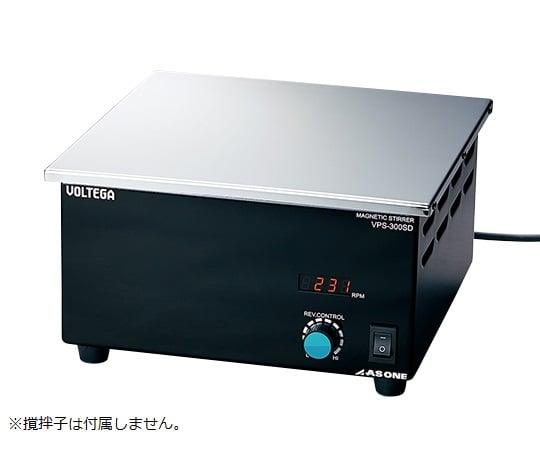 VOLTEGAパワースターラー（SUS天板）デジタルタイプ 300×300mm 出荷前点検検査書付