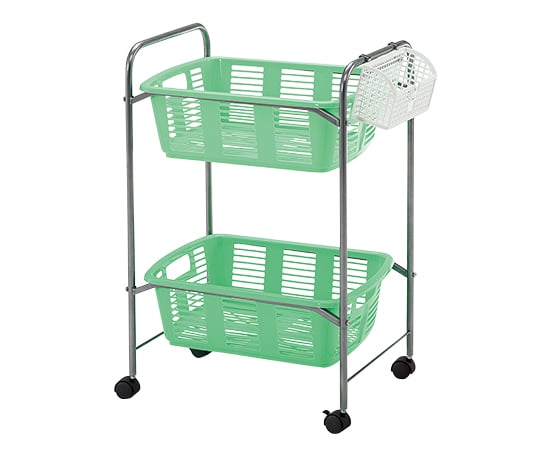 【組立】アズワン3-6764-02カゴワゴン515×378×788キャスターあり【1個】(as1-3-6764-02)